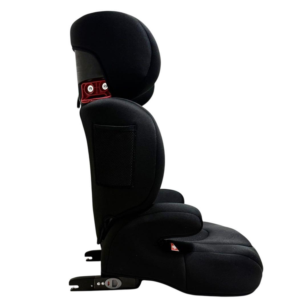 【美品】DAIICHI イノフィックス ジュニアシート ISOFIX ブラック