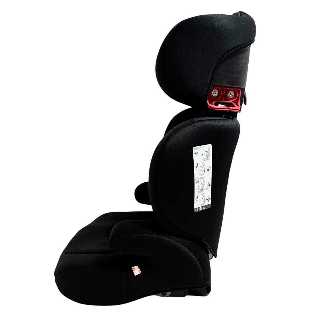 【美品】DAIICHI イノフィックス ジュニアシート ISOFIX ブラック