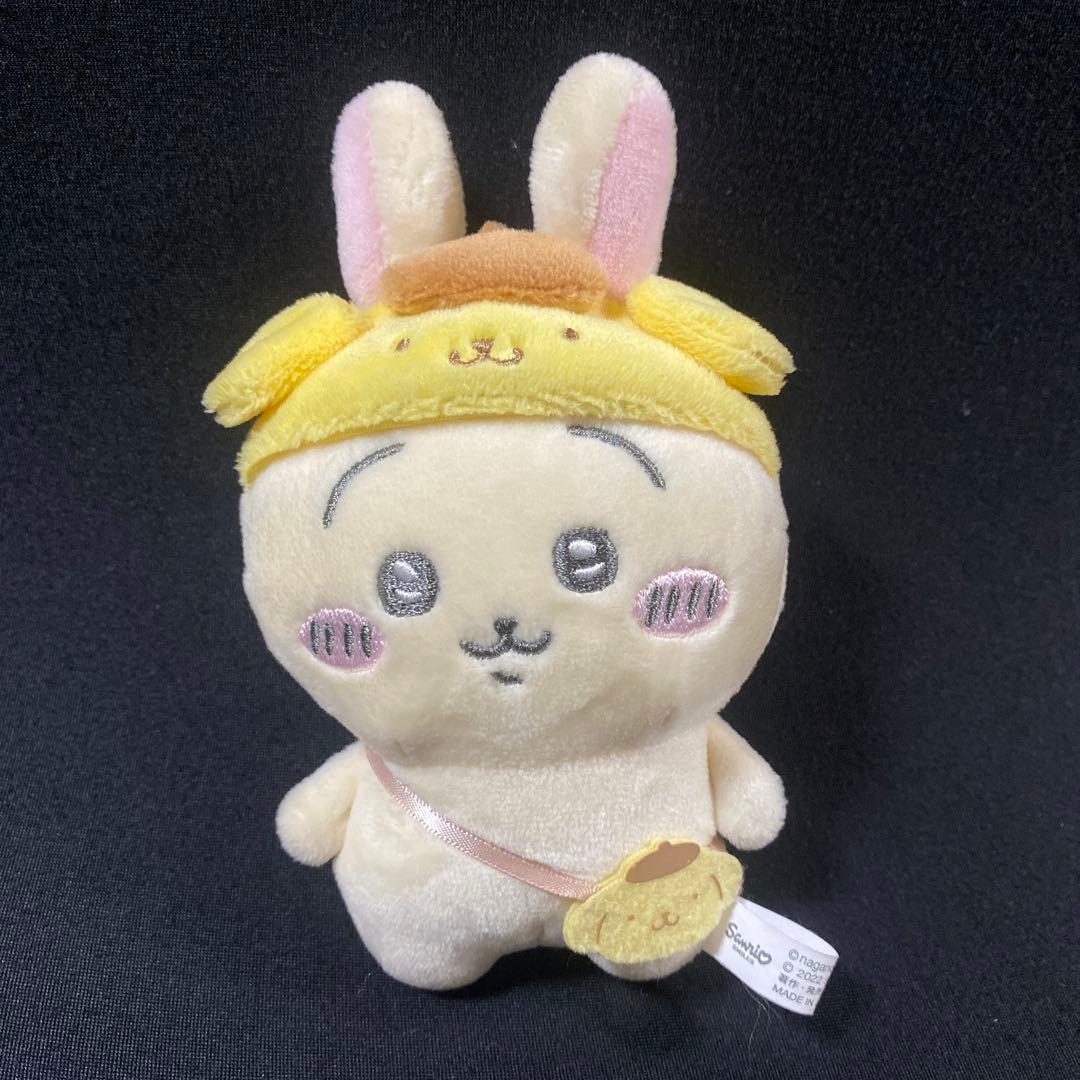 ちいかわ サンリオキャラクターズ うさぎ ポムポムプリン マスコット