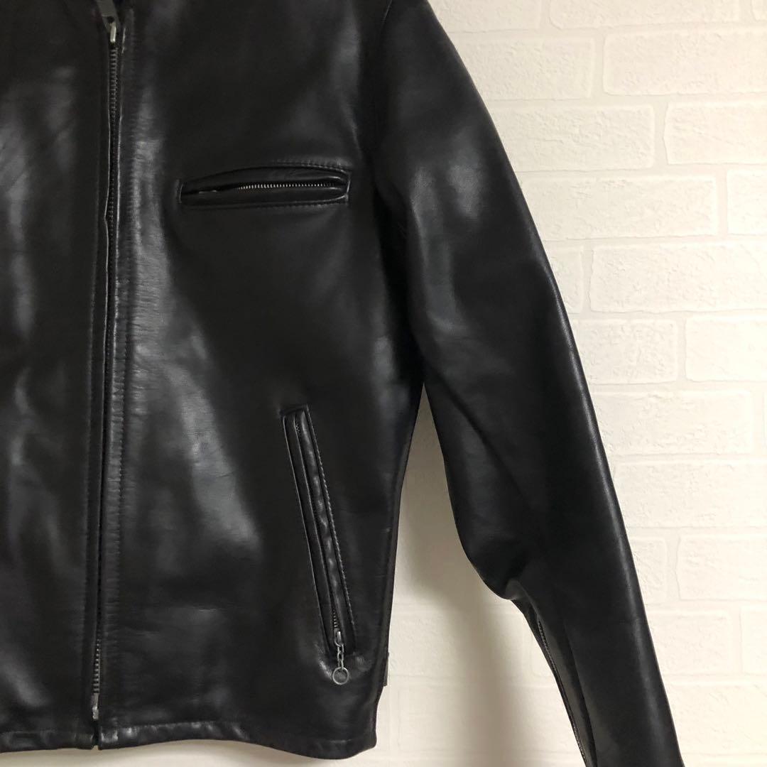 美品 schott レザージャケット141 36サイズ ライナー付き