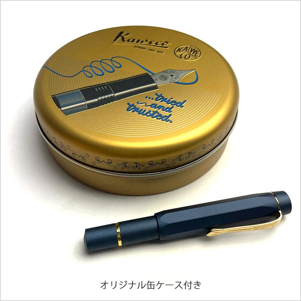 KAWECO カヴェコ アルスポーツ　ピストン　ネイビー　F-nib NAVY