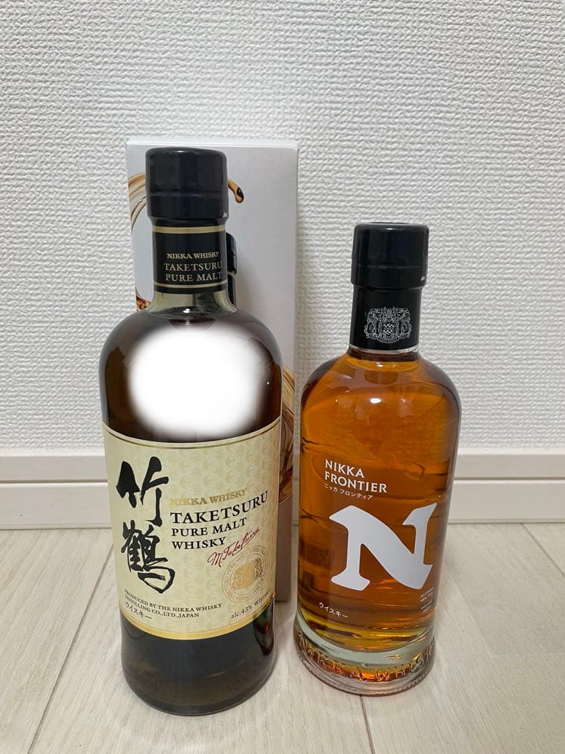 竹鶴 ピュアモルトウイスキー & ニッカフロンティア