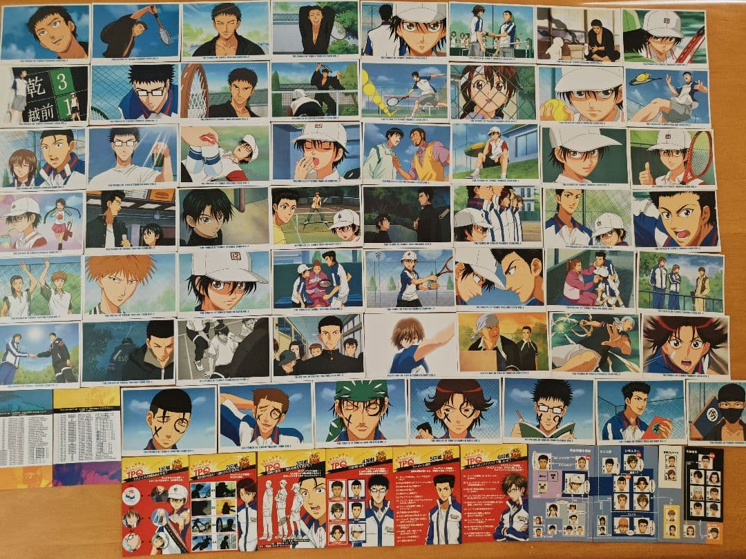 d*3様 テニスの王子様　トレカ　vol .1〜vol.11　689枚