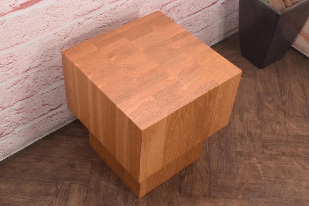 専用IDEE/イデー チェス サイド テーブル スクエアa ホワイトオーク