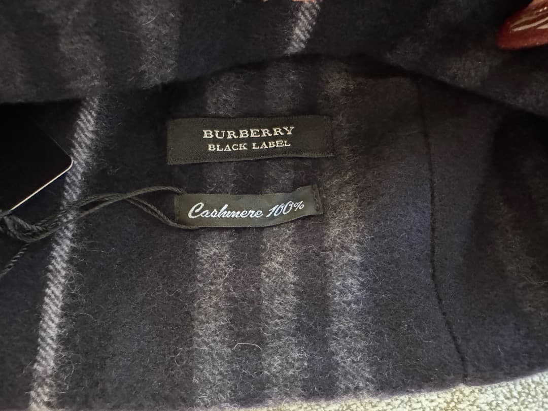 （新品同様）BUBERRY BLACK LABEL カシミヤ　100%　スヌード