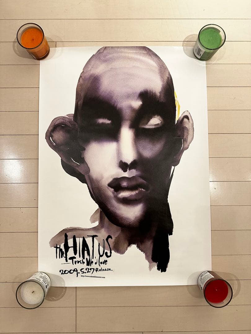 the HIATUS B2ポスター　1st ハイエイタス　細美武士