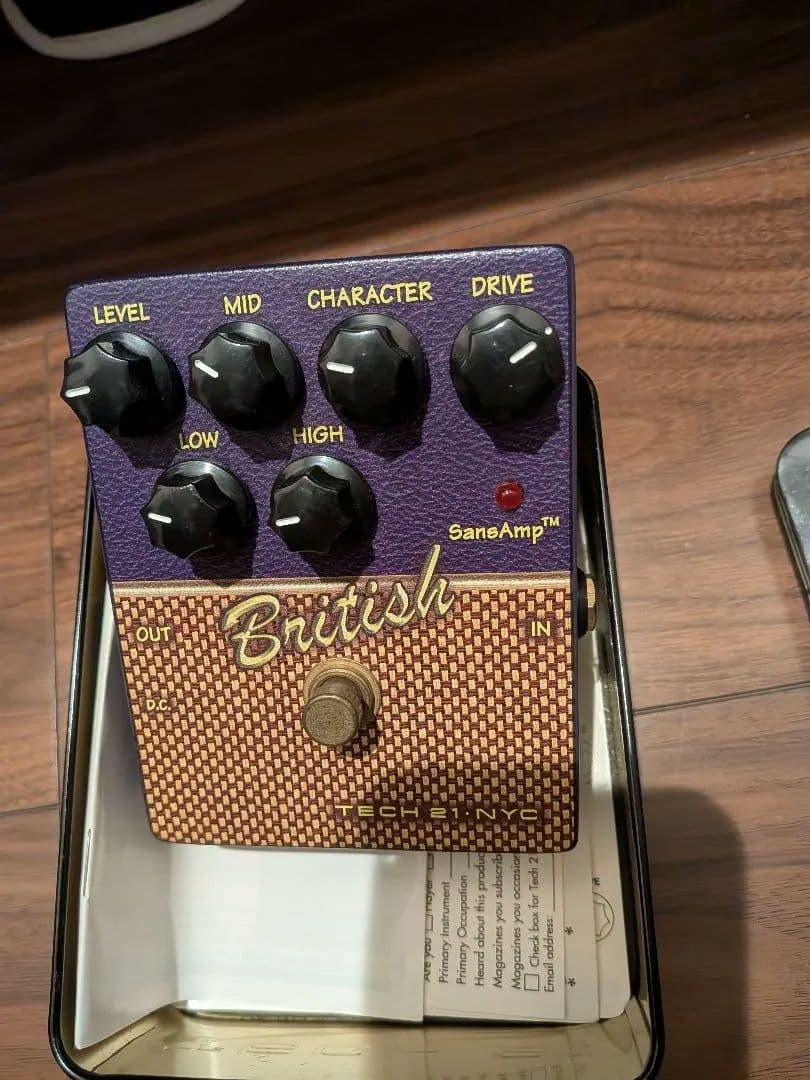 tech21 sansamp british サンズアンプ