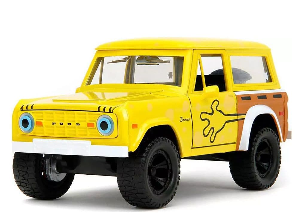 JADA 1973 フォード・ブロンコ & スポンジボブ・フィギア