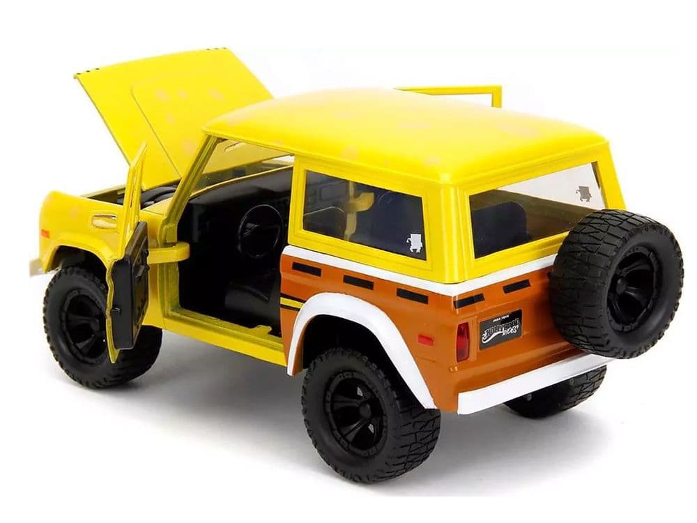 JADA 1973 フォード・ブロンコ & スポンジボブ・フィギア