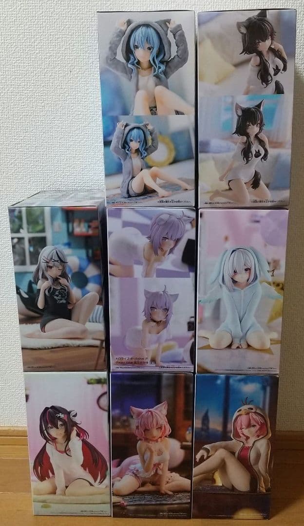 ホロライブ フィギュア すいせい ミオ おかゆ AZKI ルイ こより クロエ