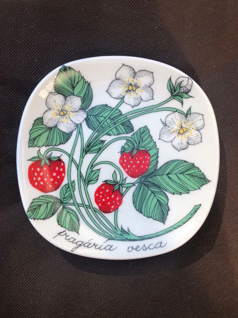 アラビア　ボタニカ　ウォールプレート　 野いちご