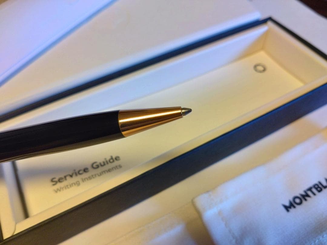 モンブラン ボールペン マイスターシュテュック レッドゴールド クラシック
