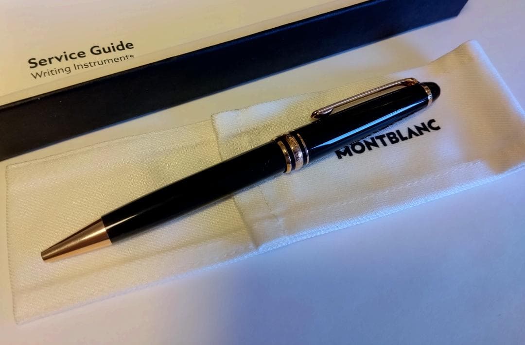 モンブラン ボールペン マイスターシュテュック レッドゴールド クラシック