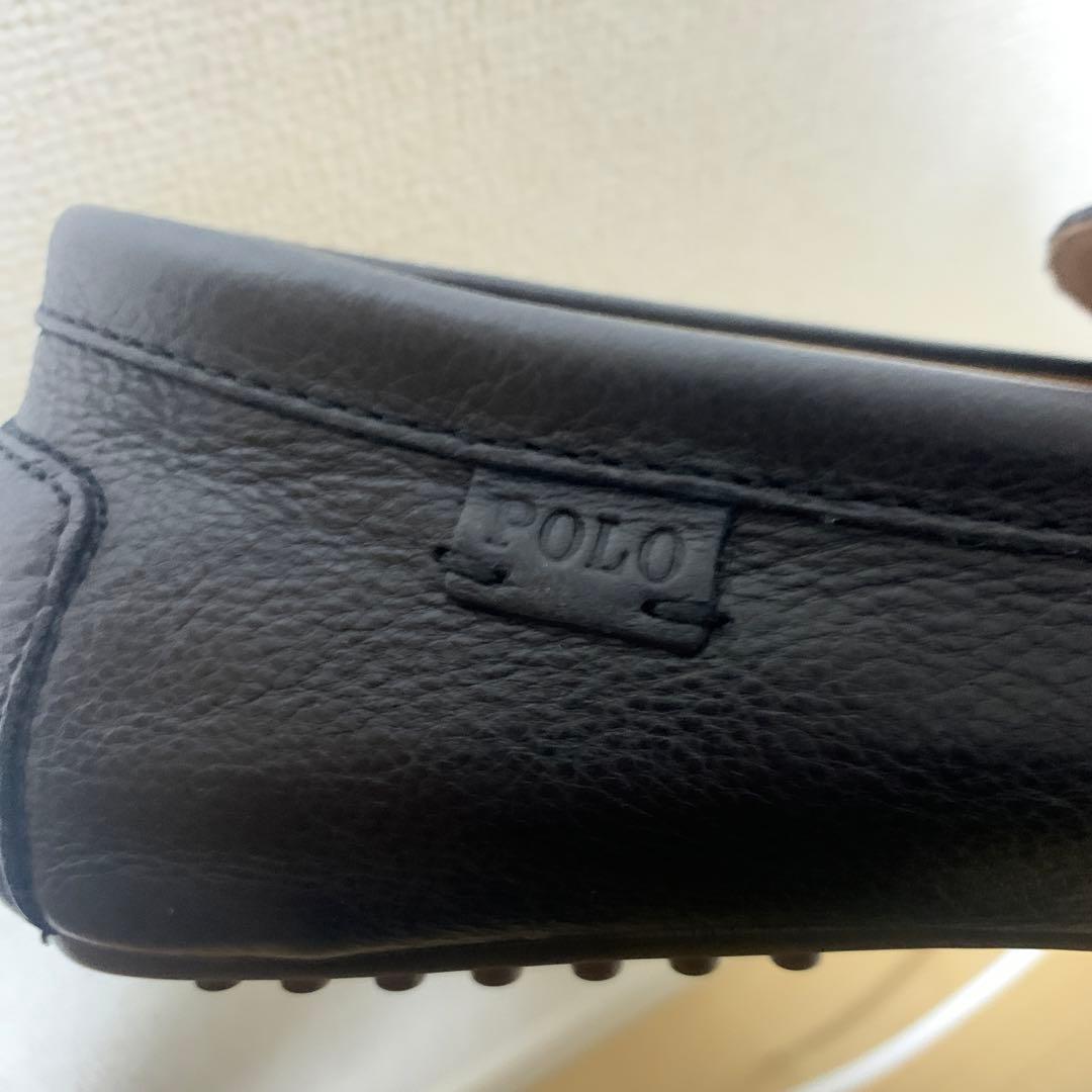 【美品】ポロラルフローレン　ドライビングシューズ　ポニー　レザー　28.5