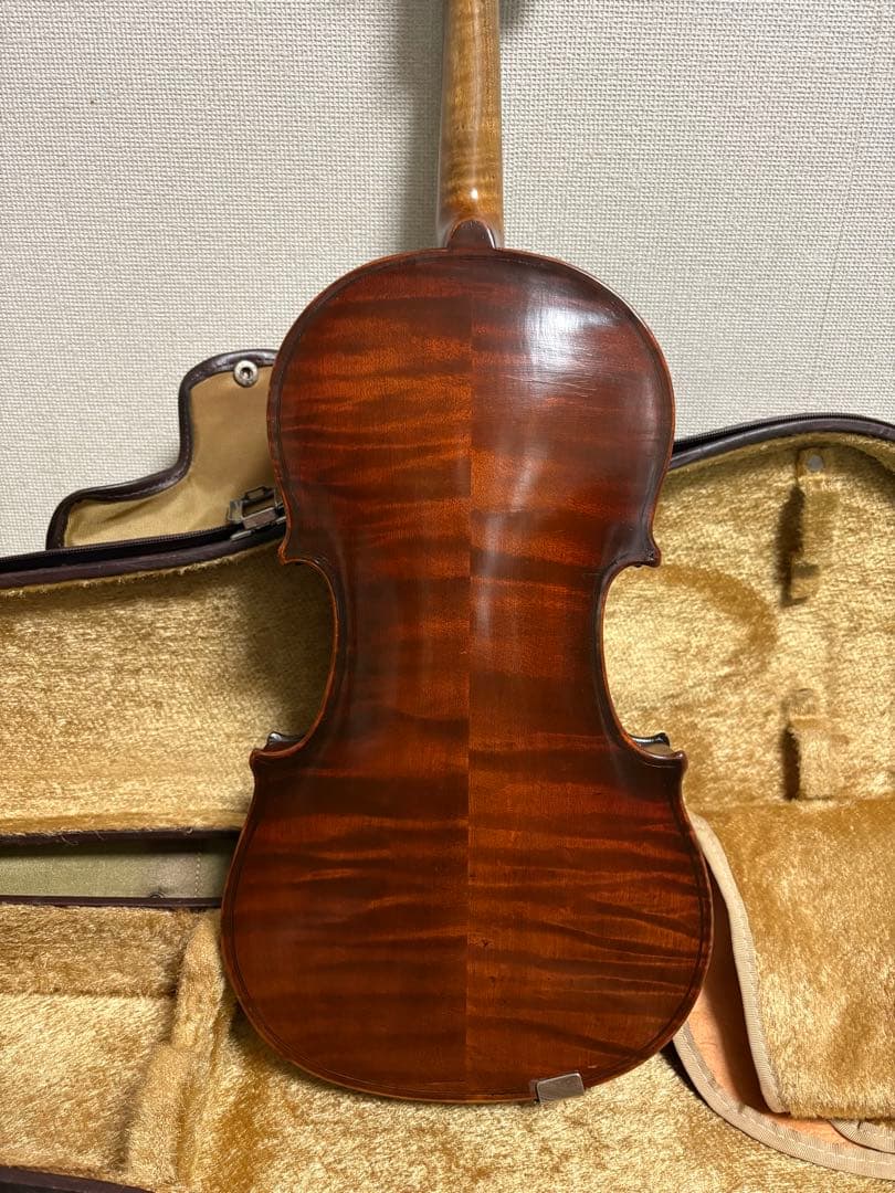希少 鈴木政吉 No. W5 オールド バイオリン 虎杢 4/4