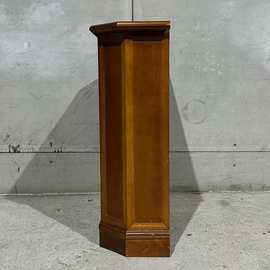 ✦アンティーク調✦象嵌 キャビネット 木製 収納棚 花台 電話台 サイドボード