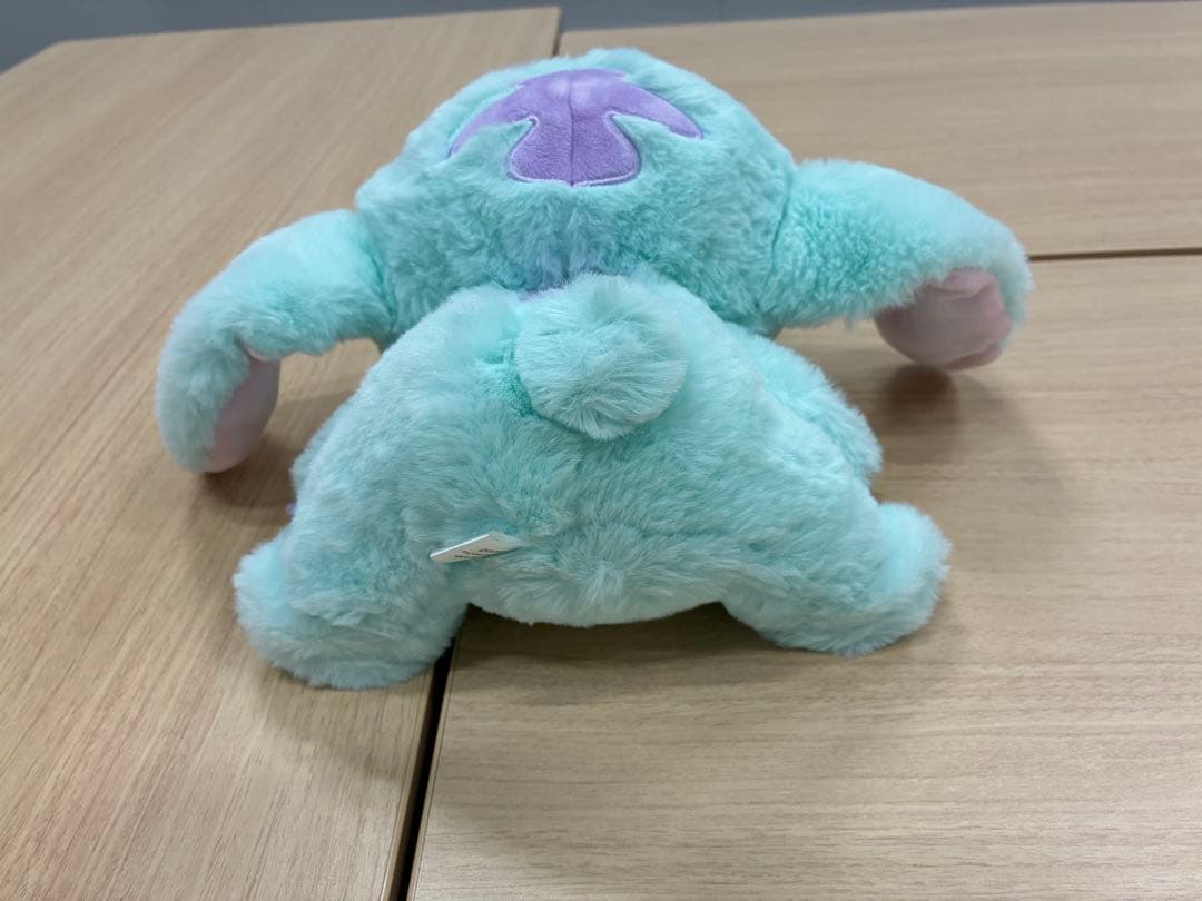 【新品未使用】希少品スティッチ ぬいぐるみ 高さ23cm x 横22cm