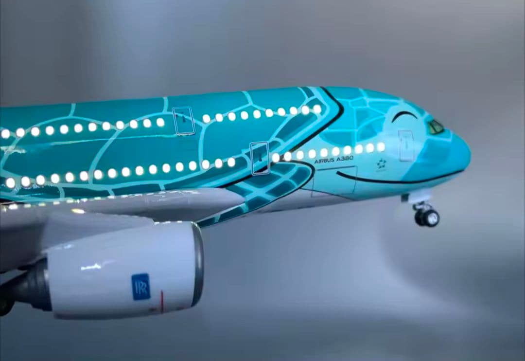 希少 ANA A380 FLYING HONU 1/160 大型模型 46cm