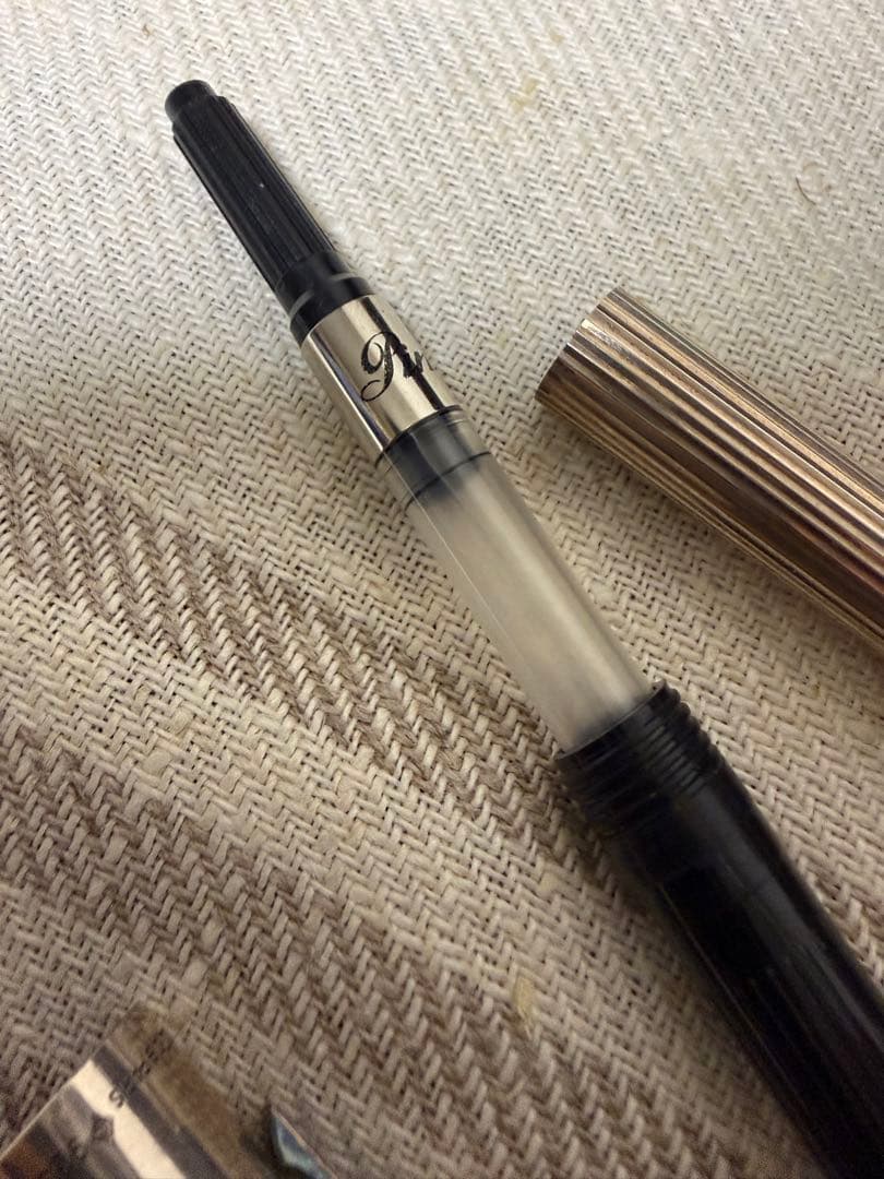 デューポン万年筆スターリングシルバー