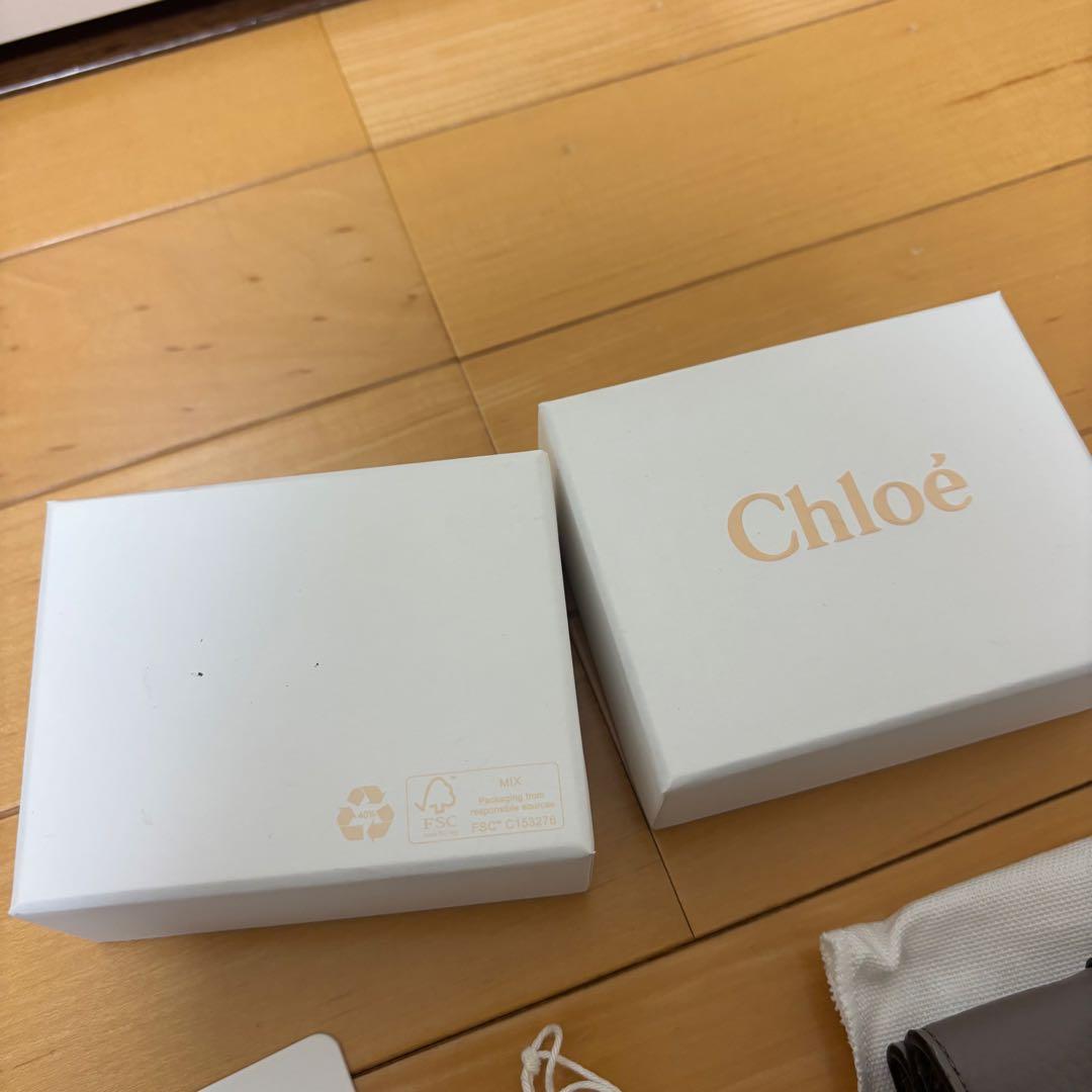 Chloe クロエ　ミニトリフォールドウォレット　財布