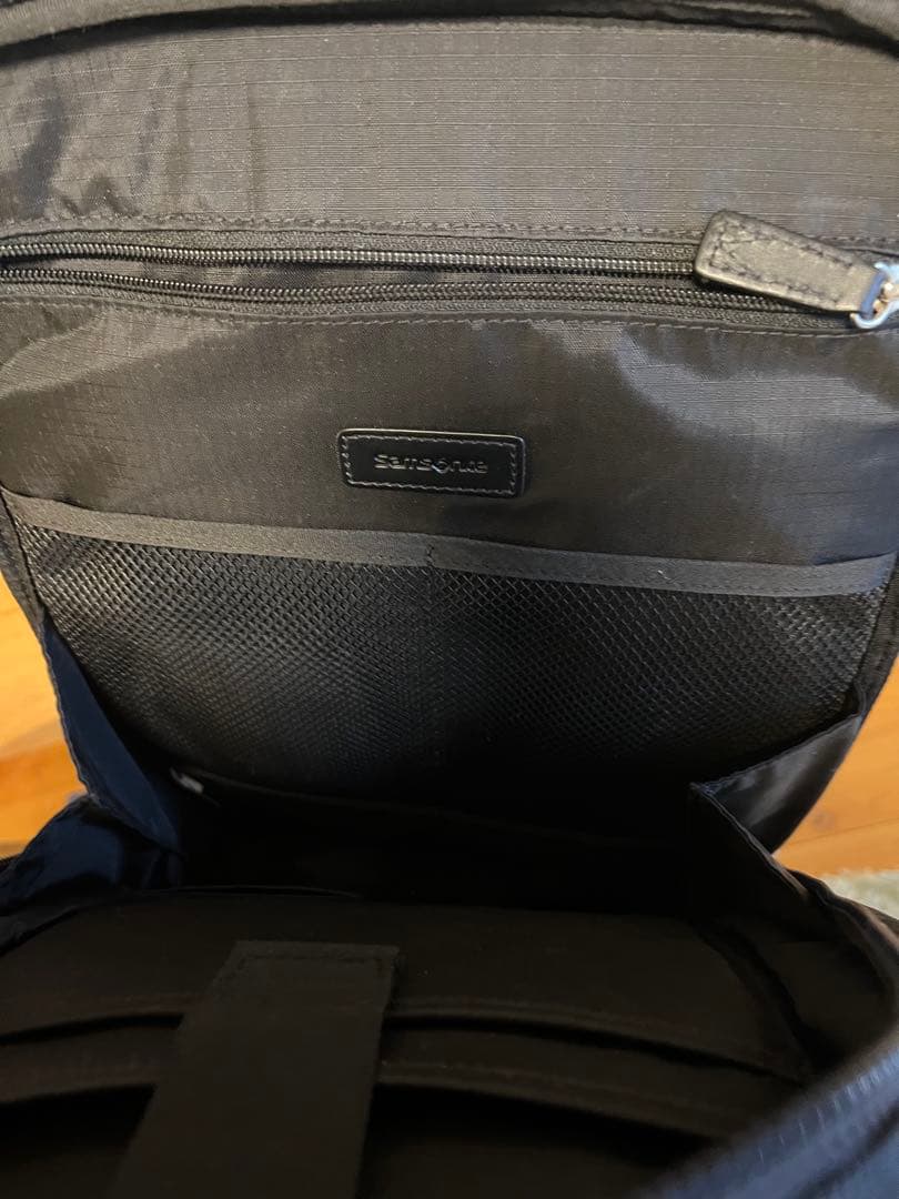 【値下げ】Samsonite ジェットビズ バックパック エキスパンダブル 紺