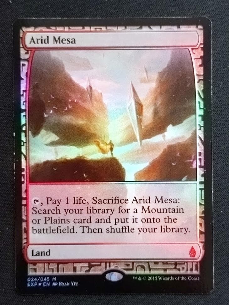 MTG 乾燥台地/Arid Mesa Foil 英 Expeditions