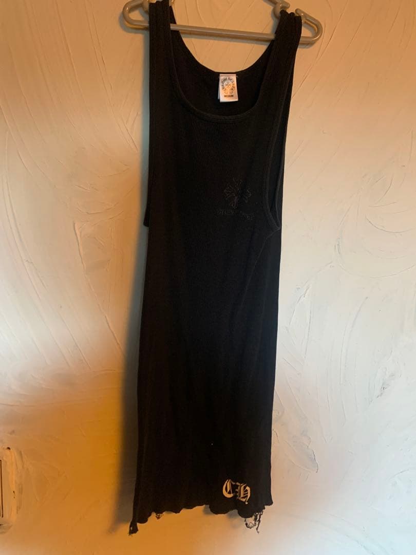 クロムハーツ　タンクトップ　黒