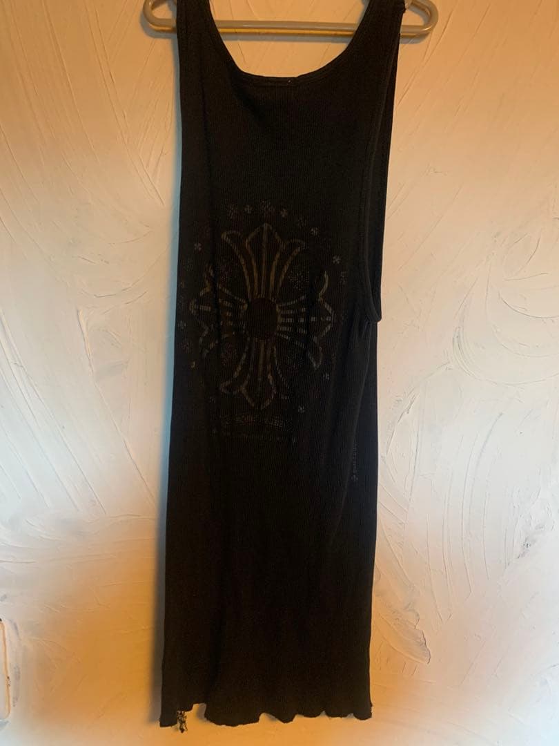 クロムハーツ　タンクトップ　黒