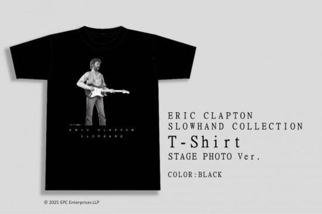 エリック・クラプトン “SLOWHAND COLLECTION” Tシャツ