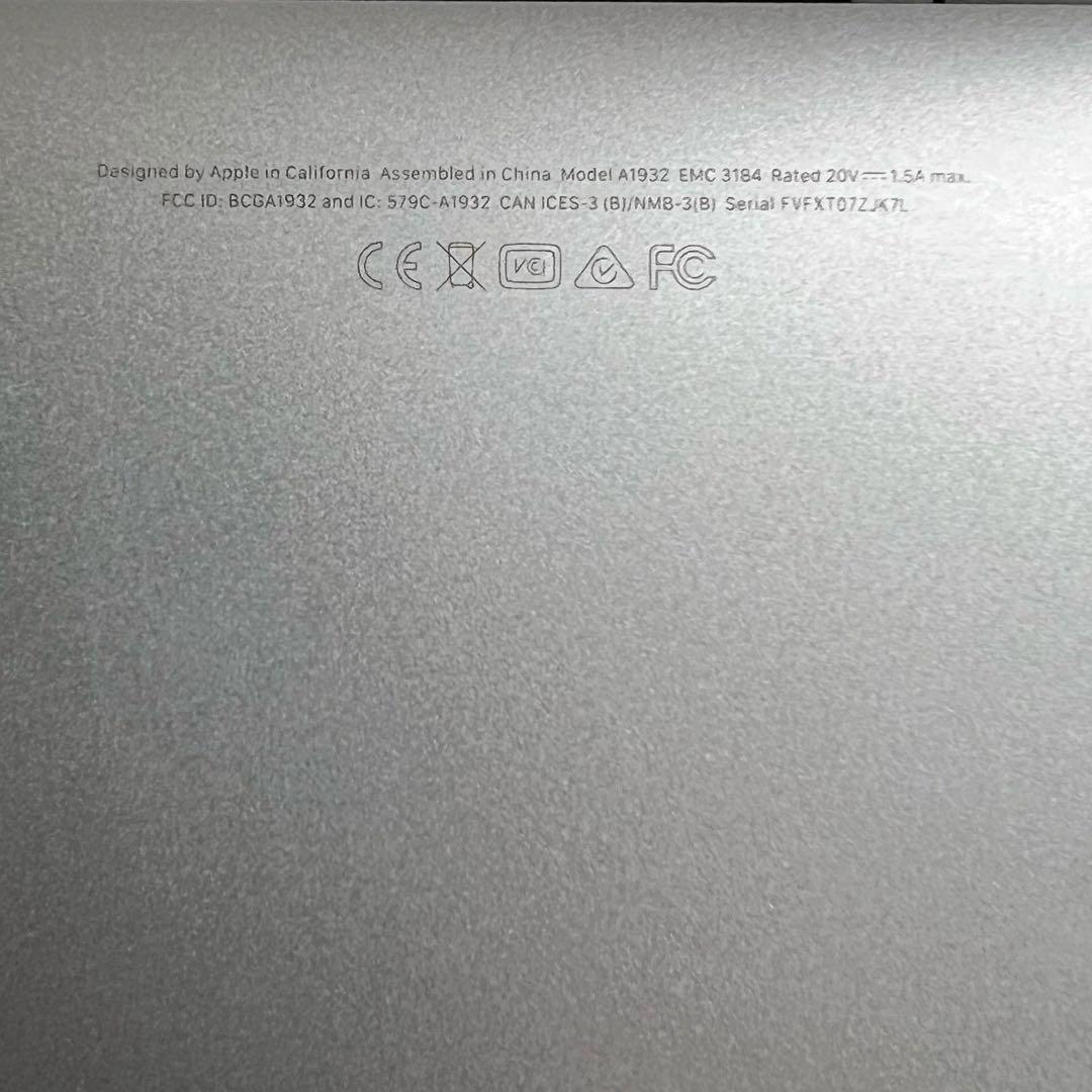 MacBook Air 2018 8GB/128GB US配列 スペースグレー