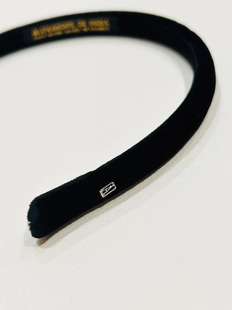 Alexandre de Paris ブラックヘアバンド