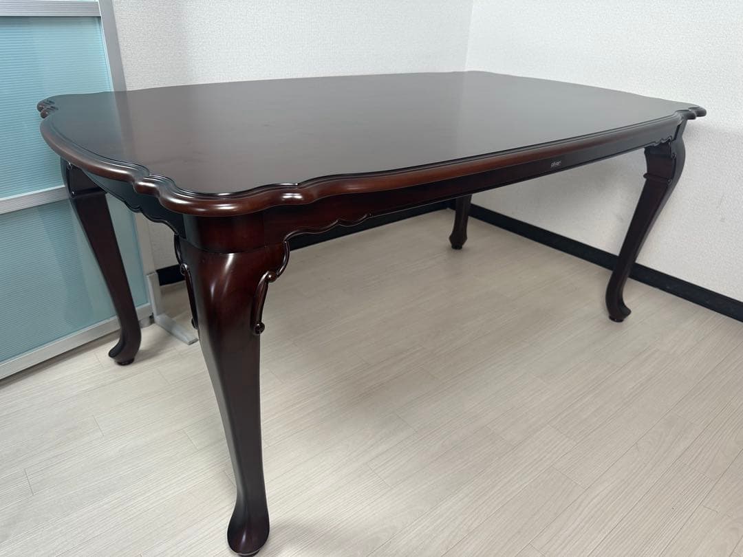 未使用品 オリバー ダイニングテーブル マホガニー材 ※i1※