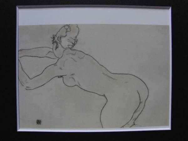 エゴン・シーレ、海外版超希少レゾネ、新品額付