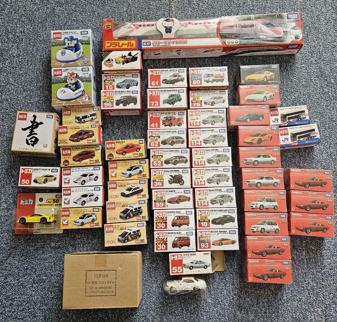 トミカ　まとめ売り　60台　初回　廃盤　輸出　発売記念仕様