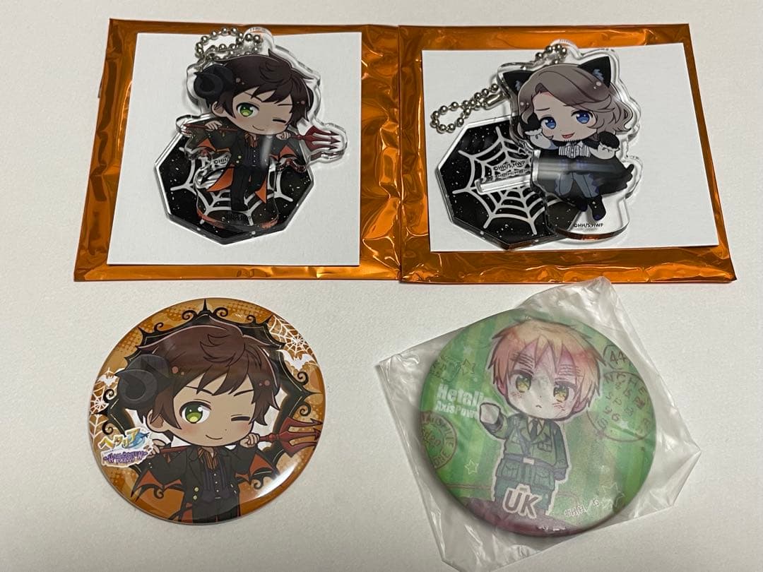 ヘタリア 缶バッジ イギリス