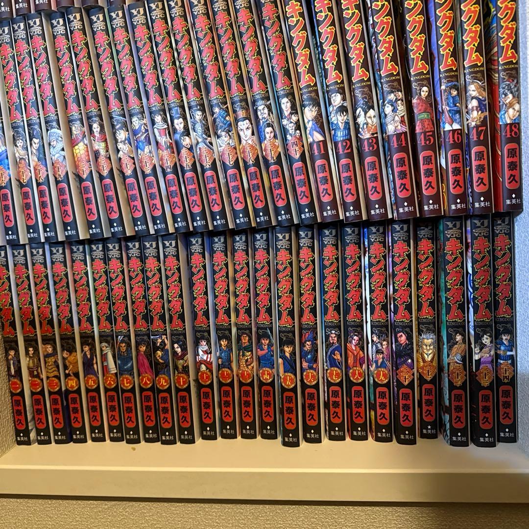 e*a様 状態完璧　キングダム 全77巻セット 原泰久 漫画 KINGDOM