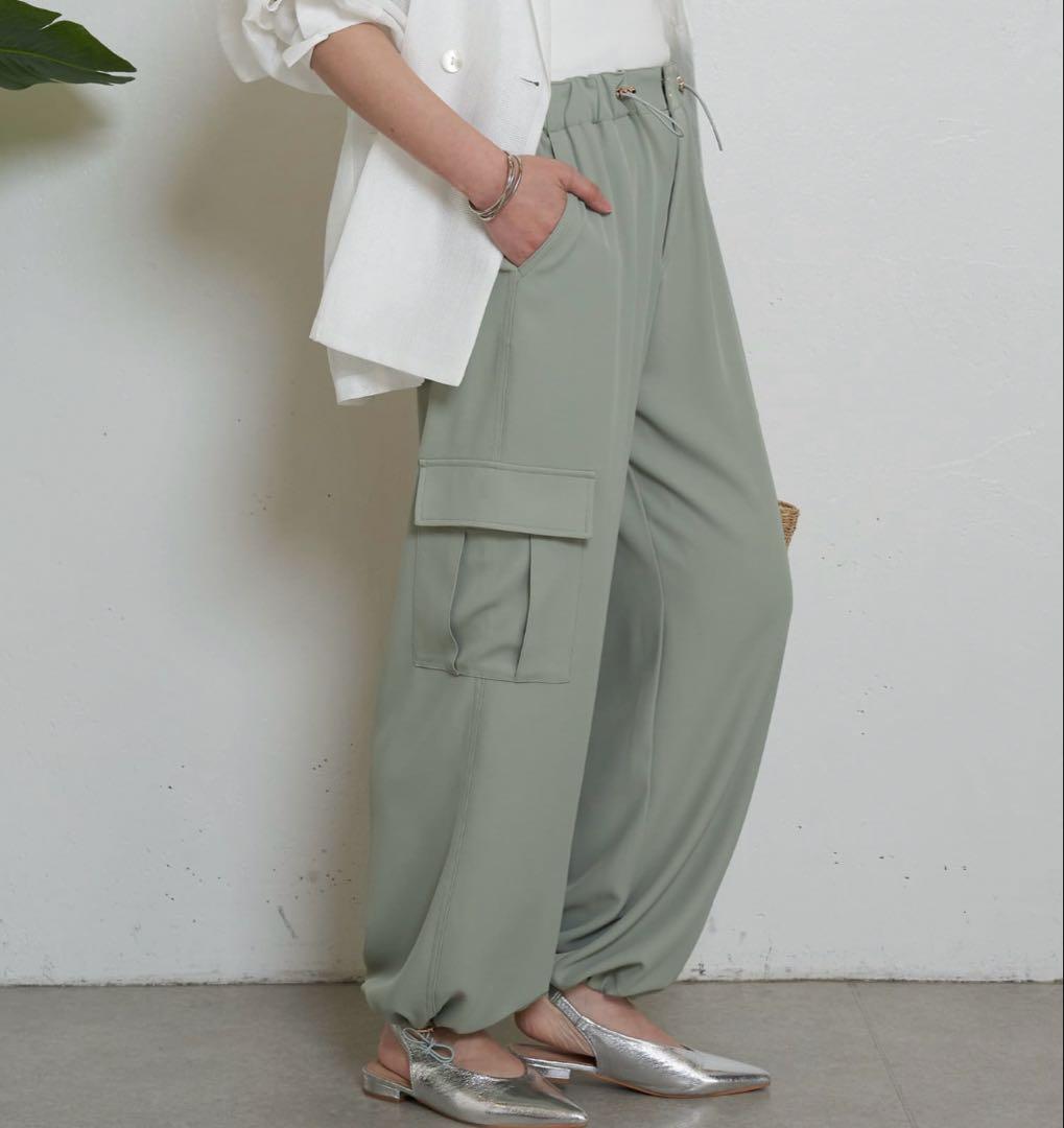 jena espace merveilleux◆トロミパラシュートパンツ