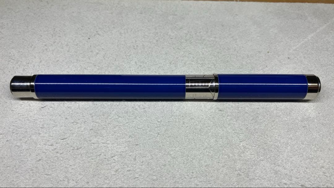 WATERMAN パースペクティブ万年筆 F細字 CTブルー コンバーター付き