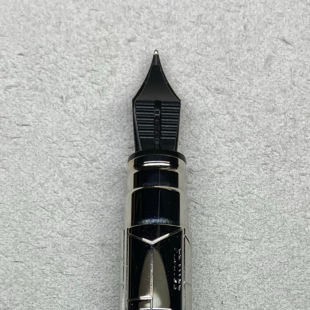 WATERMAN パースペクティブ万年筆 F細字 CTブルー コンバーター付き