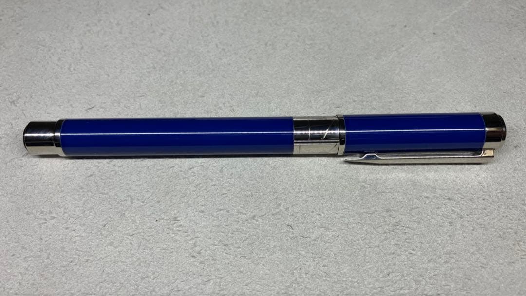 WATERMAN パースペクティブ万年筆 F細字 CTブルー コンバーター付き