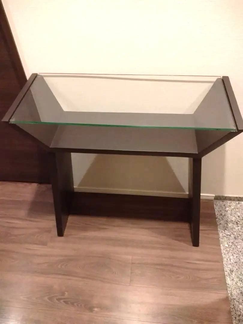 コンソールテーブル アルテジャパン 大塚家具　ガラステーブル　ディスプレイ　花台