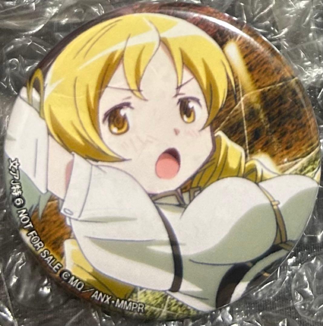 魔法少女まどかマギカ 叛逆の物語 文教堂・アニメガ　特典　缶バッジ　巴マミ