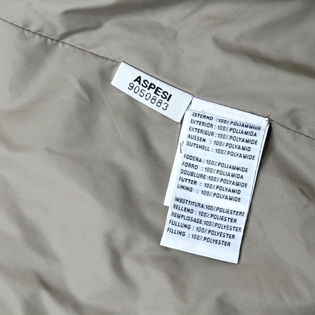 ASPESI パファージャケット パーカー 中綿 テーラードジャケット アスペジ