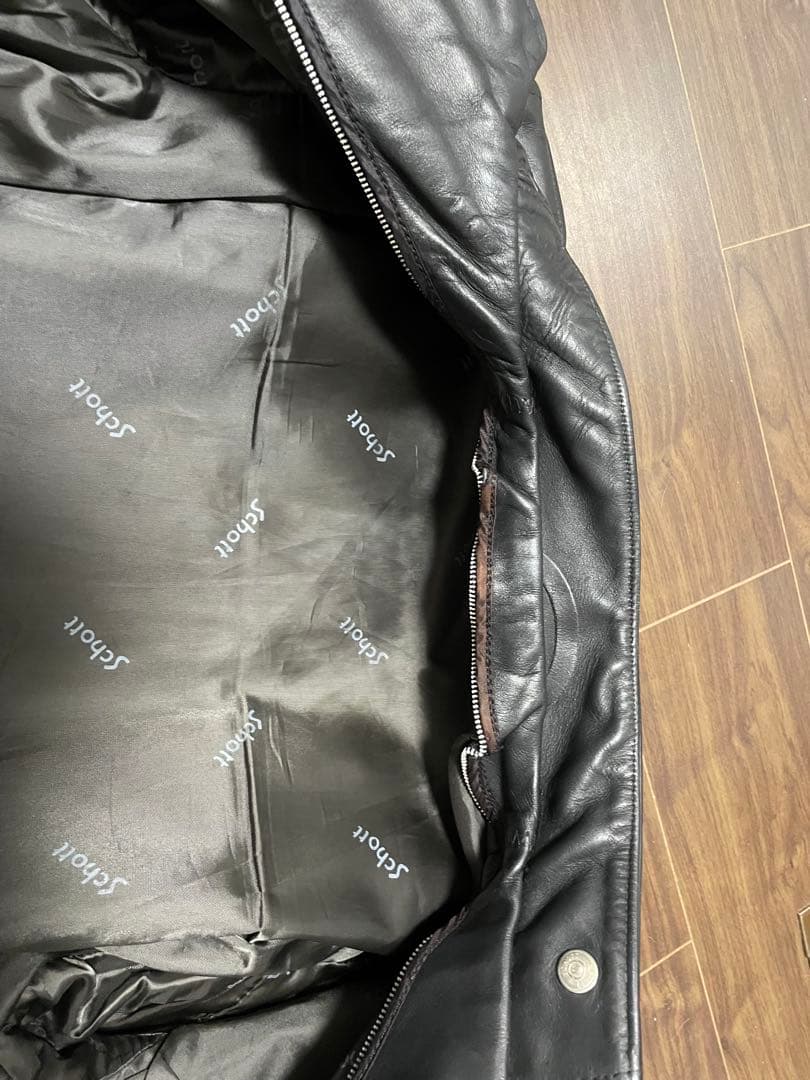 schott シングルライダース サイズ40 美品
