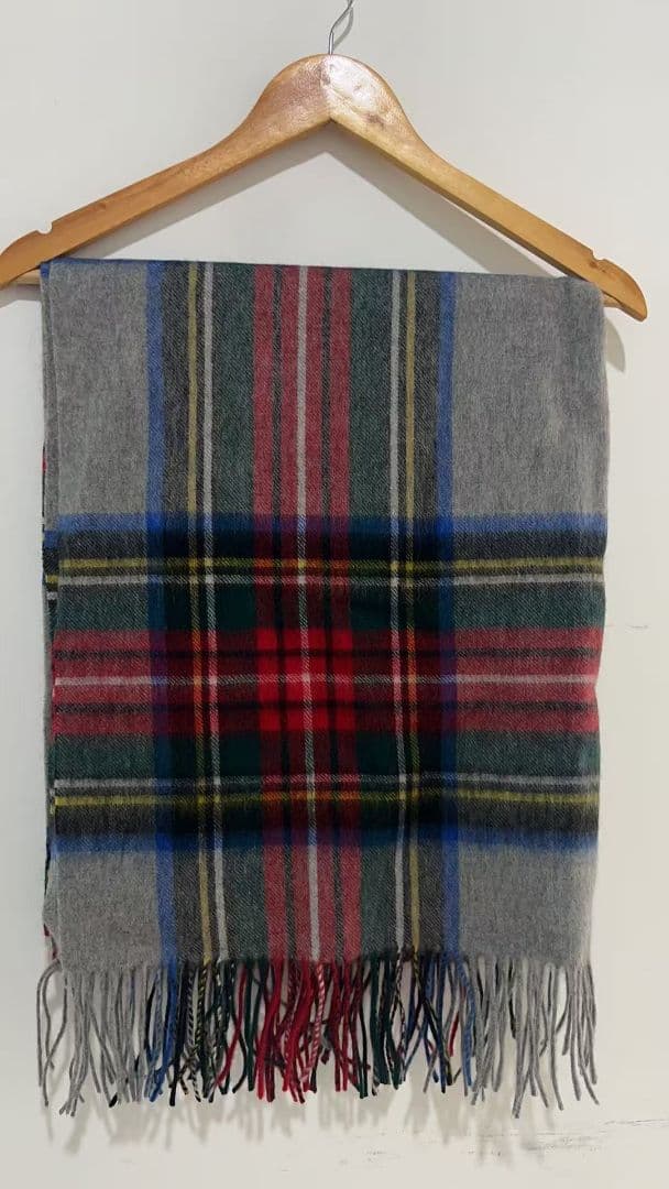 ジョンストンズ オブエルガン カシミヤ100％ 大判ストール #5