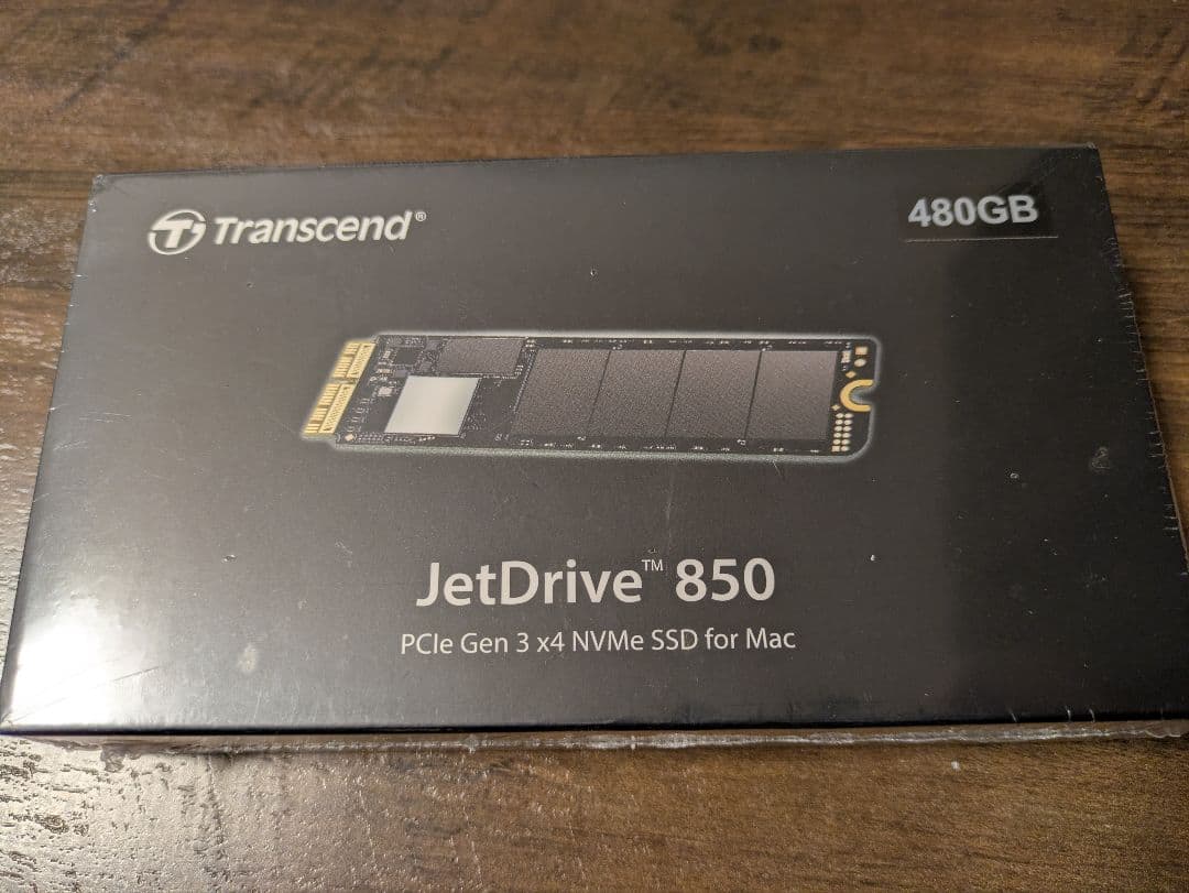 【新品未開封】Transcend JetDrive 850 480GB SSD
