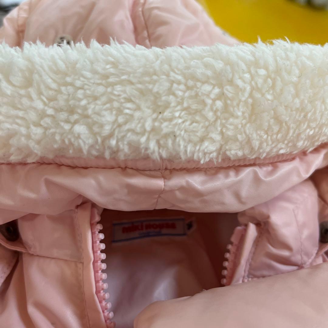 めめ様　ミキハウス　ぷちうさこ　ダウンとファミリアワンピースセット