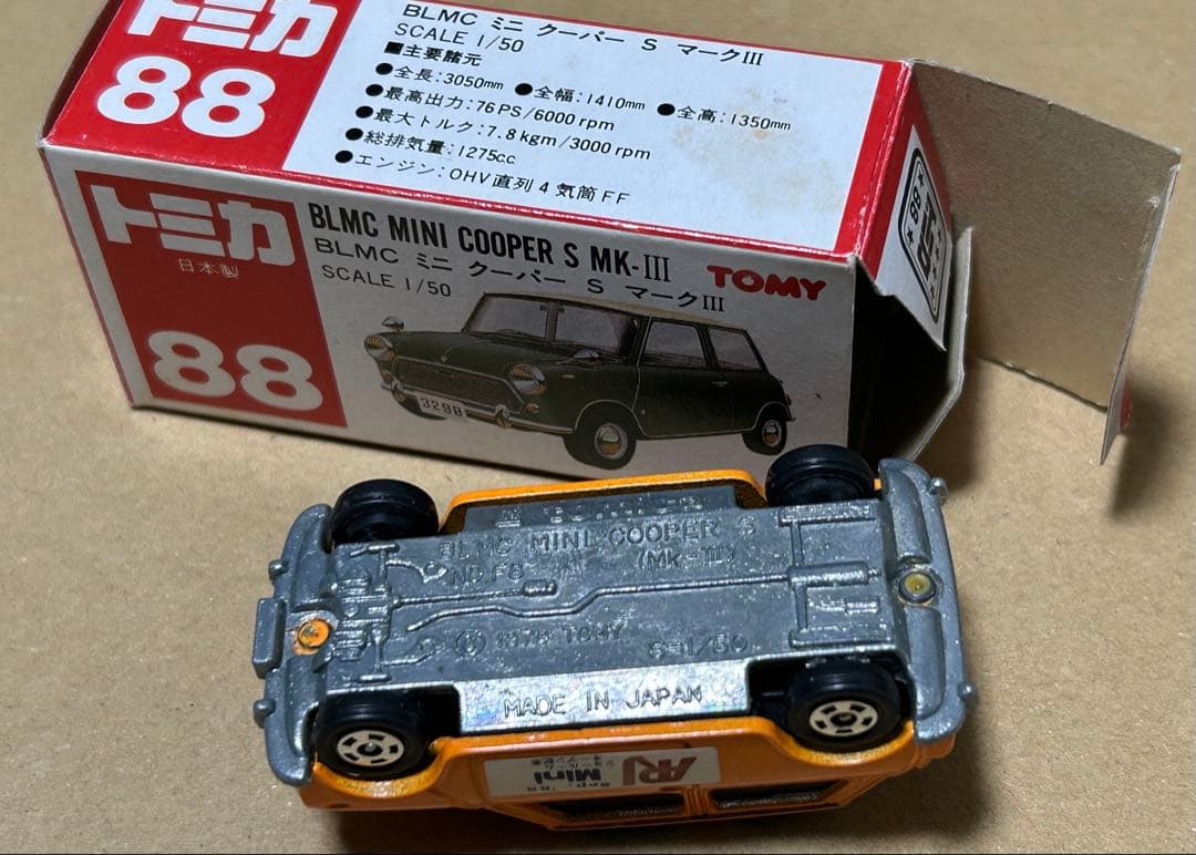 トミカ ミニクーパー ARJ ローバージャパン