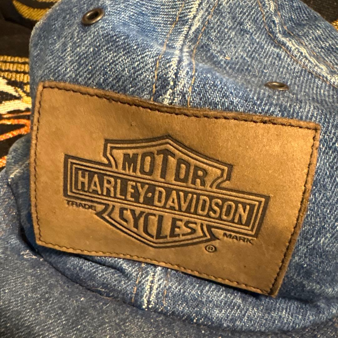 D*n様 古着好き必見HARLEY-DAVIDSON デニムキャップ