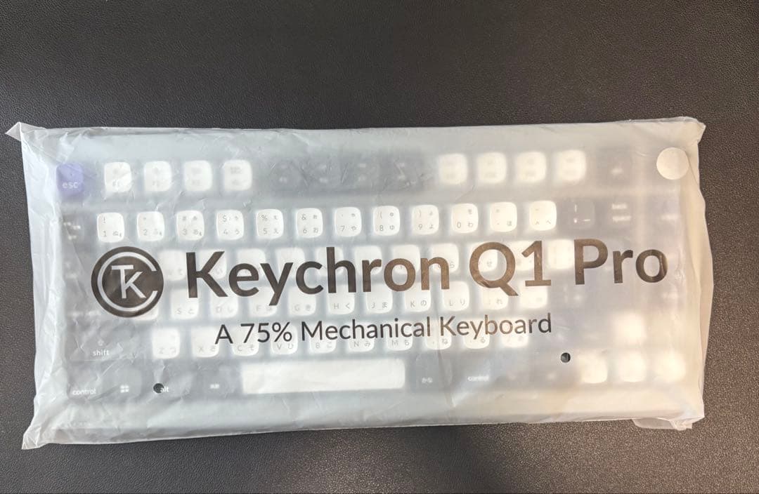 キーボード Keychron Q1 Pro 日本語配列 赤軸 シルバーグレー